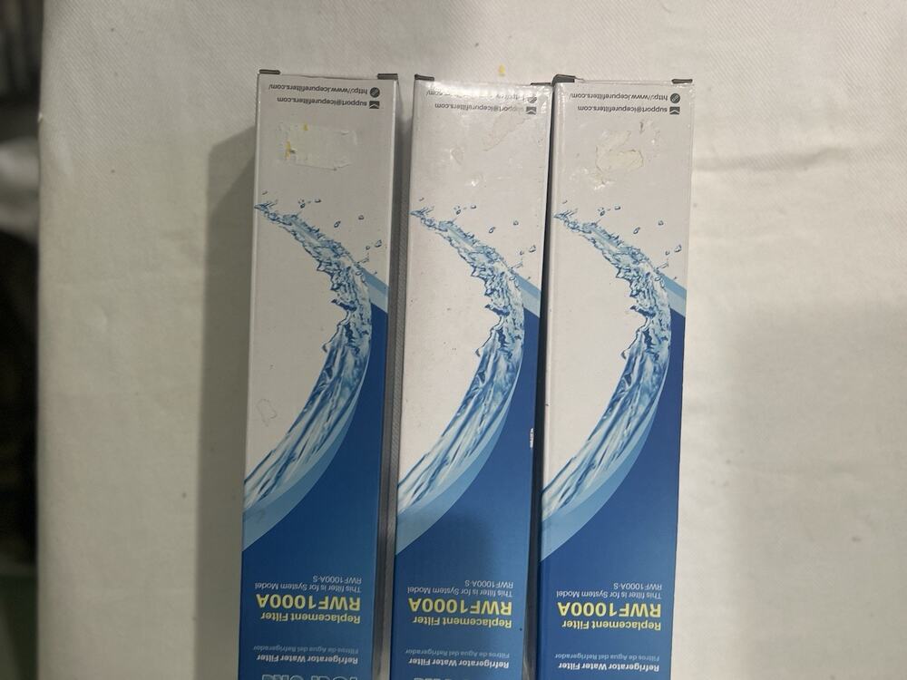 3x Icepure RWF1000A Refrigerator Water Filter Replacement - Free Shipping